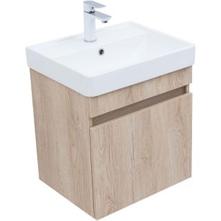 Тумба под раковину Aquanet Оптима 344802 50 см дуб светлый